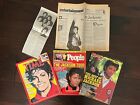 Michael Jackson Time Magazine, Right On, People and Newspaper Memorabilia