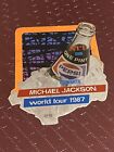 Original 1987 MICHAEL JACKSON World Tour PEPSI Concert Backstage Pass